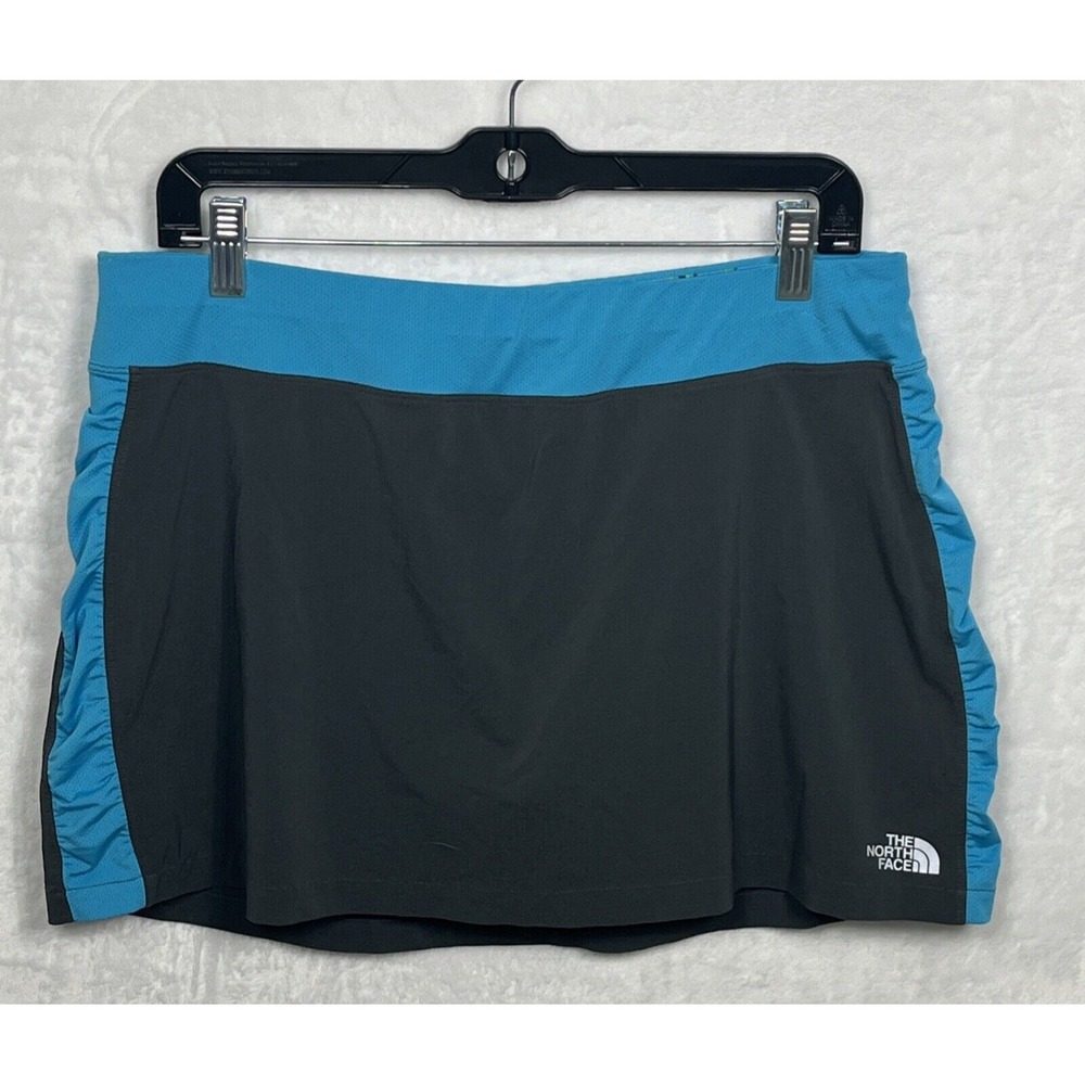 The North Face Women's Skort Shorts Under Skirt Activewear Gray Blue Size Large